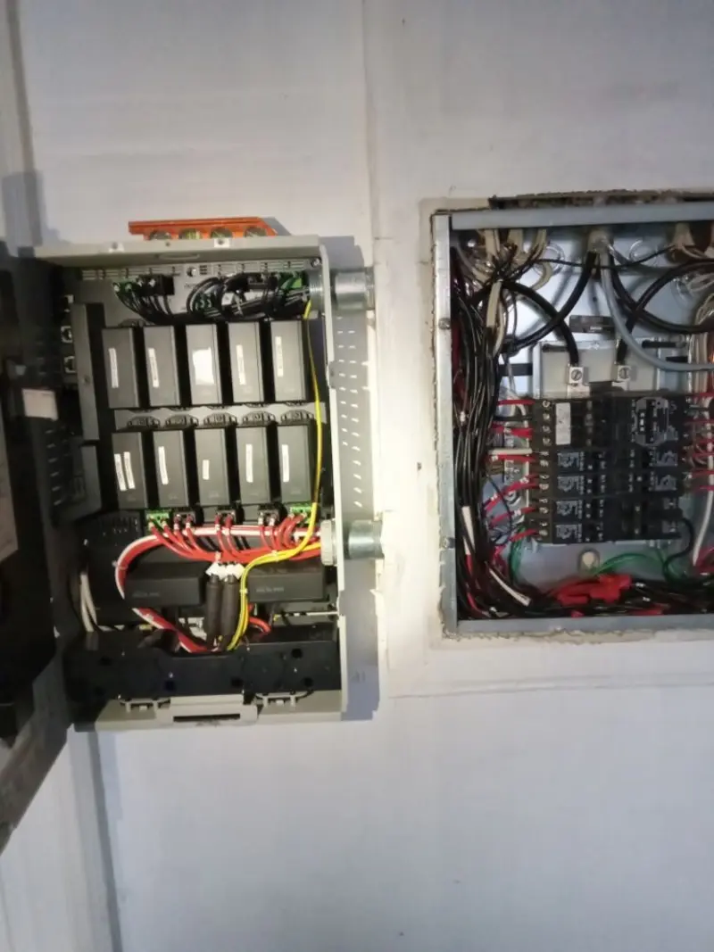 Electrical panel upgrade completed for Electrical Inspection in Saugatuck